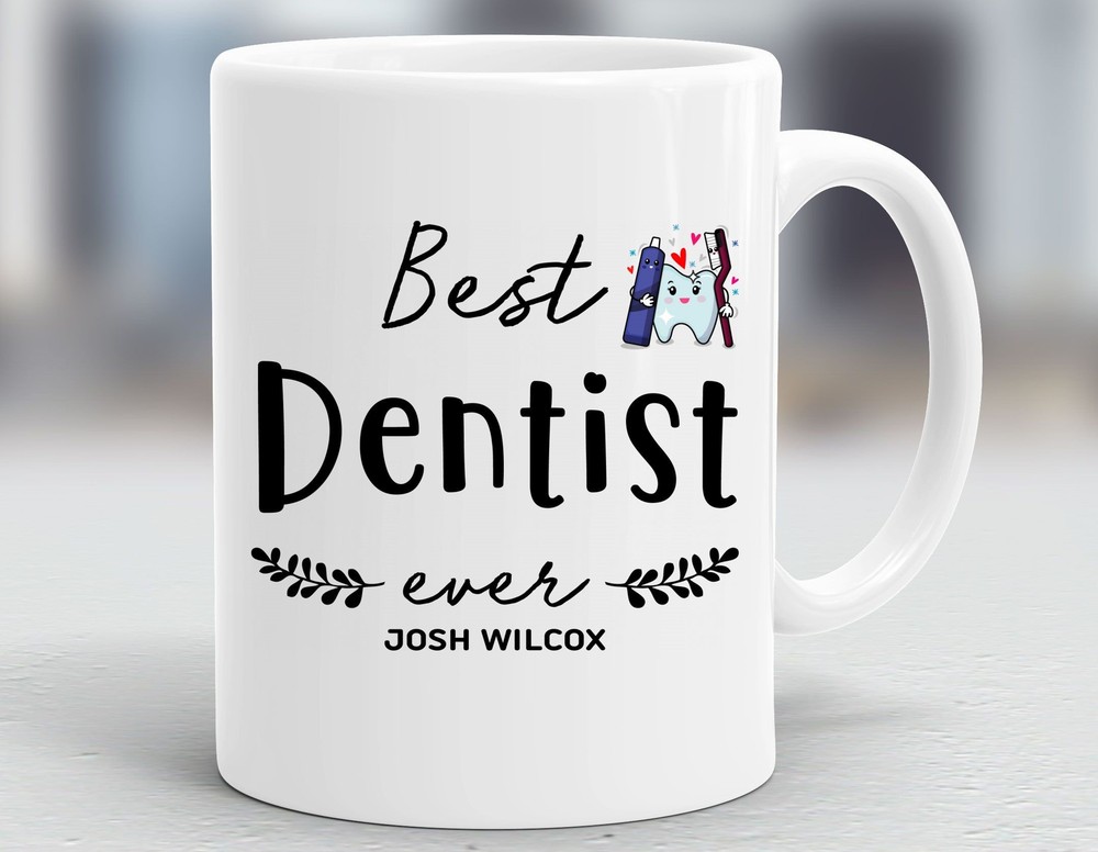 Personalized Dentist Mug Dentist Gift Gift Ideas For Dentist Presents For