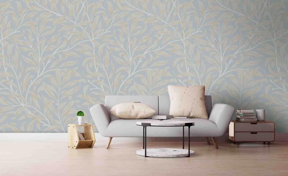 3D Leaves Plantation Pattern Wall Murals Wallpaper Murals Wall Sticker