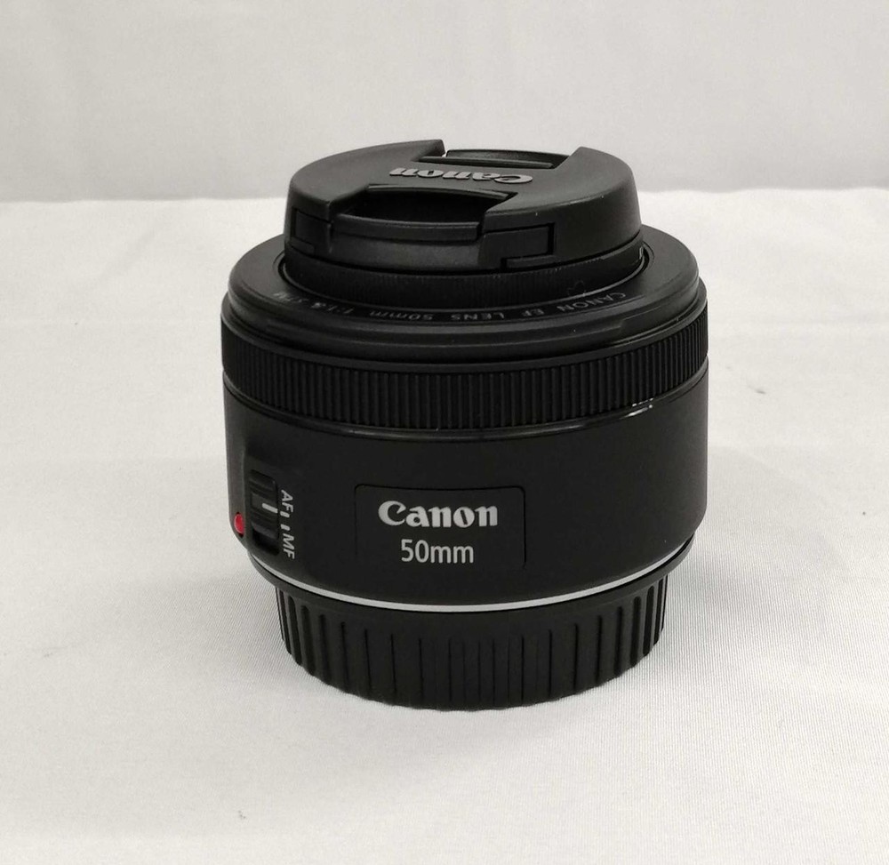 Canon EF 50mm F1.8 STM Lens for DSLR Cameras Compact Sharp Used