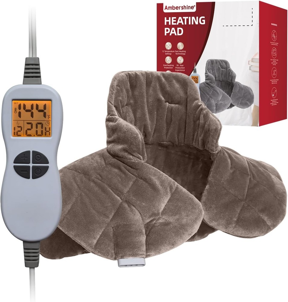 Ambershine Weighted Neck & Shoulder Heating Pad 19