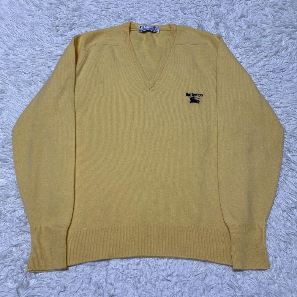 Burberry knit sweater Men's Fashion from Japan