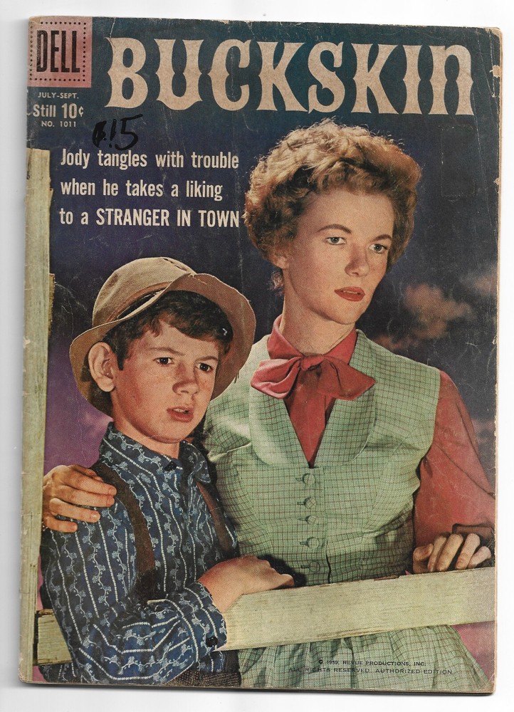 DELL COMICS - FOUR COLOR - BUCKSKIN #1011, 1959