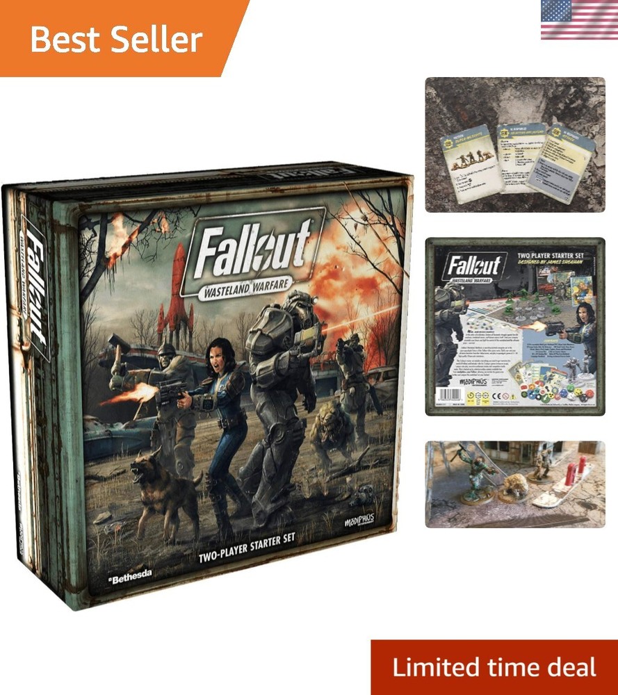 Engaging Fallout: Wasteland Warfare Board Game - Start Your Survival Journey