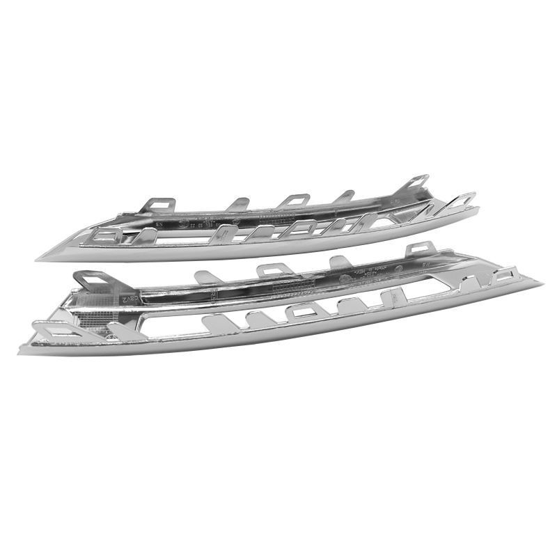 1Pair Front Fog Light Cover Trim For Mercedes Benz X166 GL350 GL450 GL550