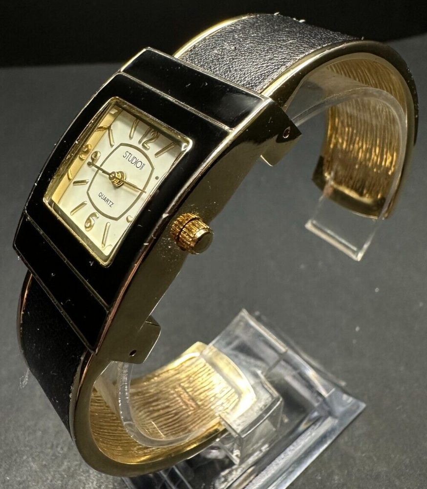 Vintage Women's Studio Time Analog Watch Untested May Need Battery or Repair  