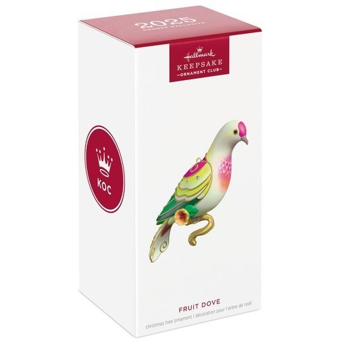 HALLMARK Fruit Dove 2025 Exclusive Ornament NEW SOLD OUT!!