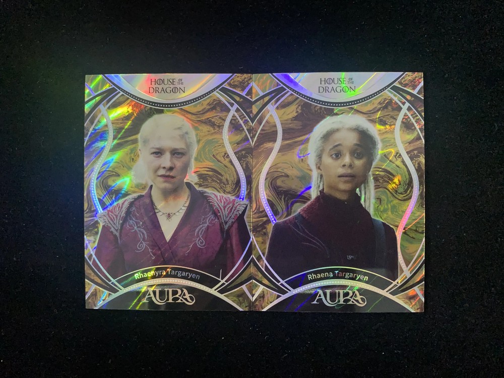 2025 Kakawow Aura Game Of Thrones Parallel Rhaenyra Rhaena Targaryen Lot*2 FF