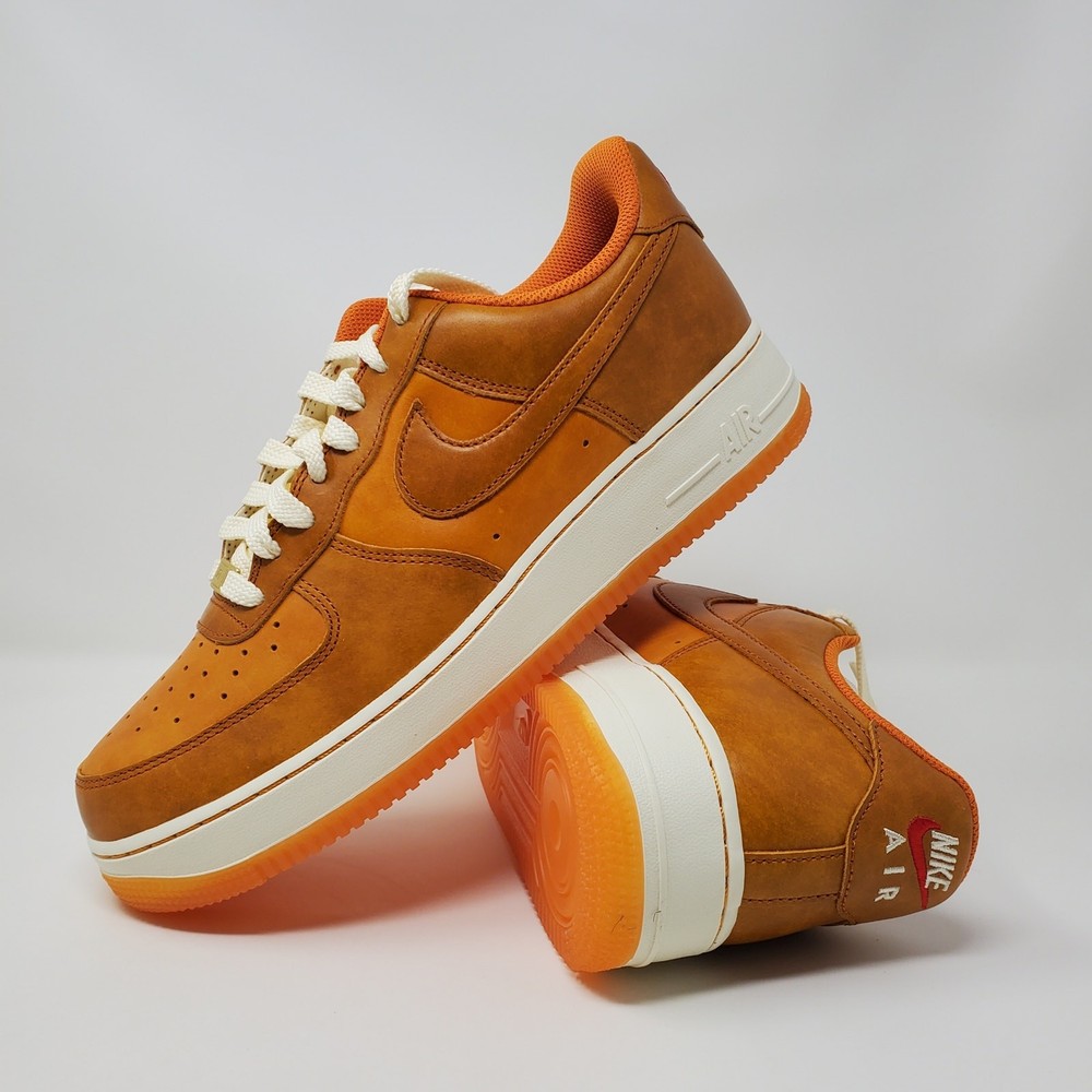 Nike Air Force 1 '07 LV8 Shoes Sunset Russet Cacao Wow HQ3639-720 Mens Size 10