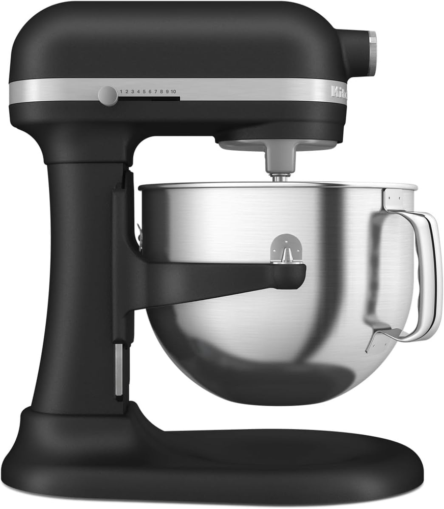 Kitchenaid® 7 Quart Bowl-Lift Stand Mixer, Cast Iron Black