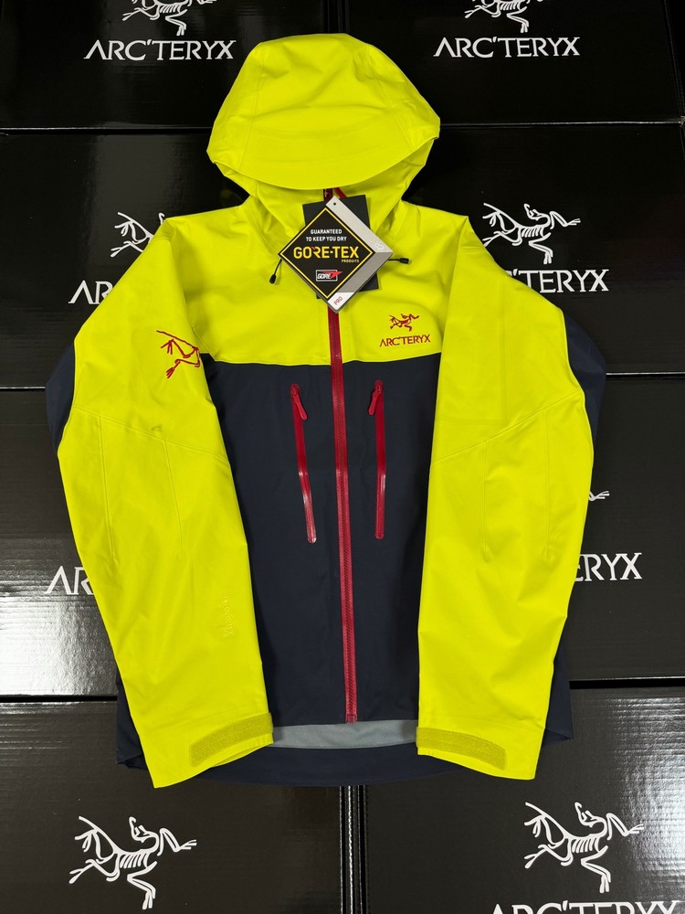 Arc Year of Dragon Alpha SV Jacket Waterproof Windproof Hiking Outdoor Gear