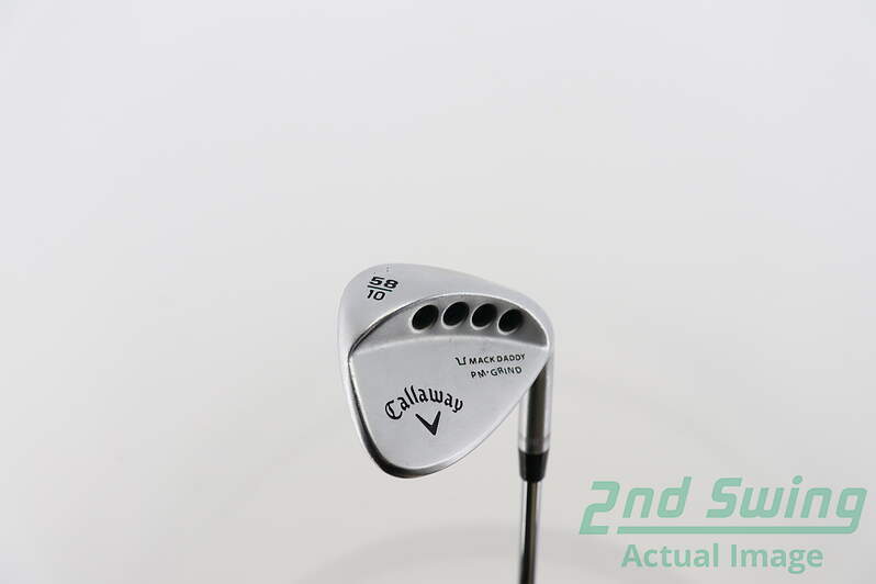 Callaway Mack Daddy PM Grind 58° Lob Wedge Steel Flex Right 34.5in  