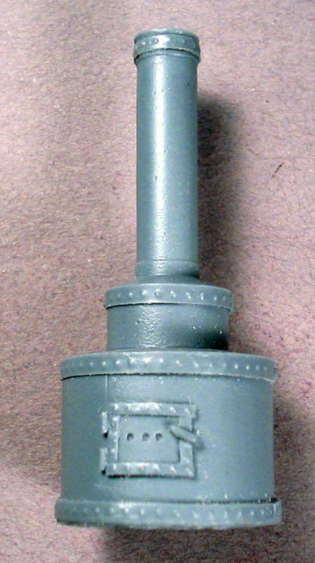 STEAM BOILER HO Model Railroad Boat Ship Unpainted Cast Pewter Detail FR1191