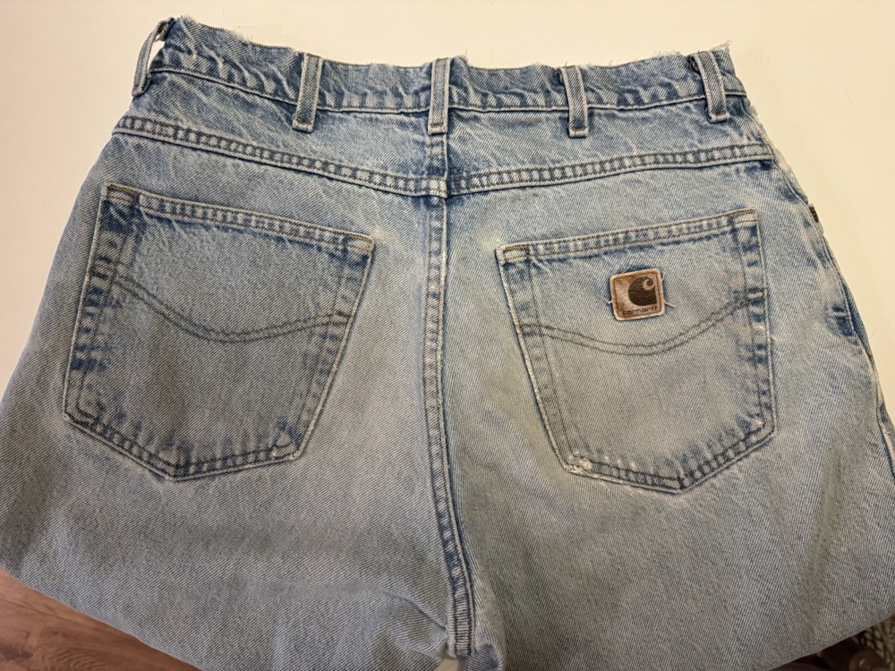 Vintage 25 Year Aged Carhartt B113DST Jeans 34x30