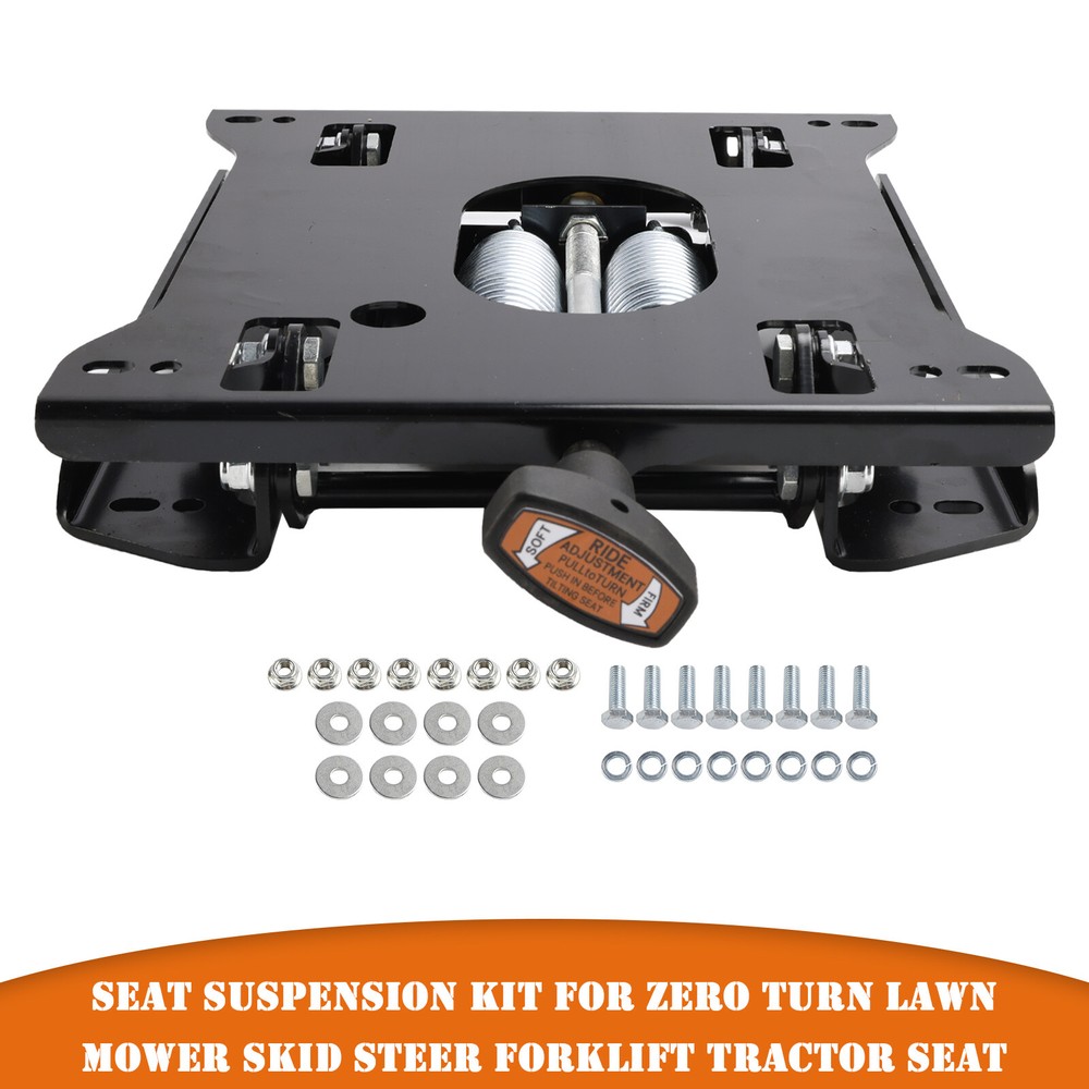 Zero Turn Mower Skid Steer Forklift Tractor Seat Suspension Kit