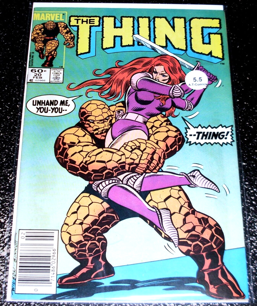 Thing 20 (5.5) 1st Print 1985 Marvel Comics (John Byrne) Flat Rate Shipping