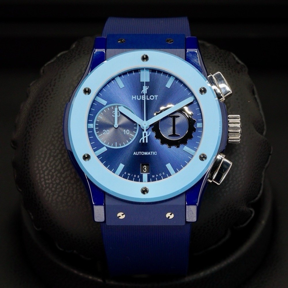 HUBLOT Classic Fusion 45mm Blue Ceramic Limited Edition 2019