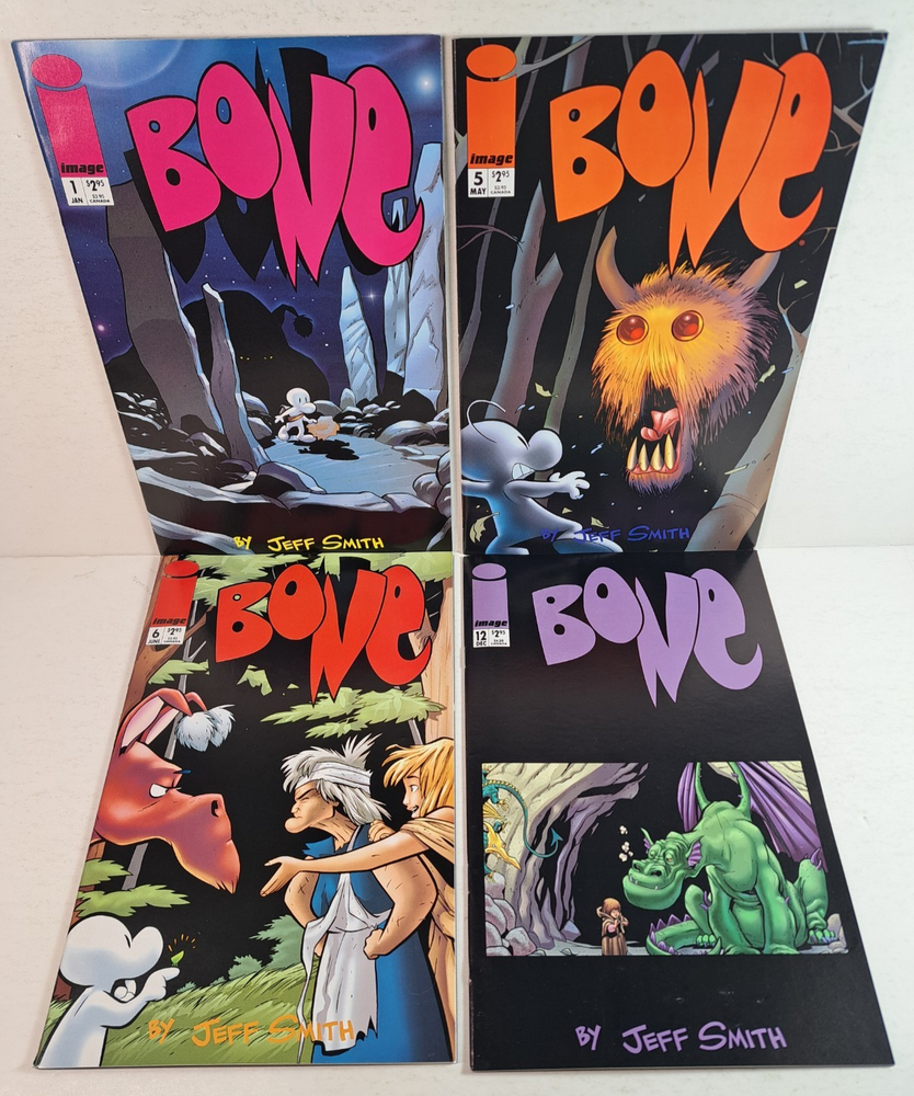 Bone #1,5,6,12-27, Jeff Smith, Image Comics, Lot of 11