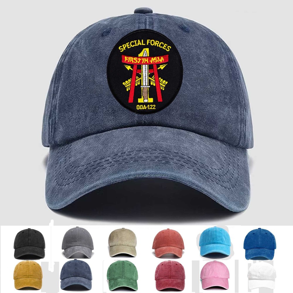 Custom Personalization Embroidered Hat ODA-122, Veteran Cap, Trucker Hat, Gift