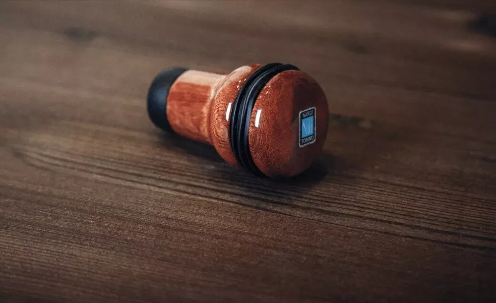 ITALY NARDI EVOLUTION LINE MANUAL GEAR SHIFT SHIFTER KNOB REAL MAHOGANY WOOD