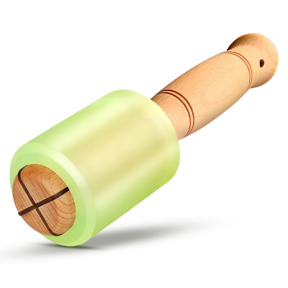 12 oz Wood Carving Mallet - Non-Slip Woodworking Hammer for Chisels & Gouges