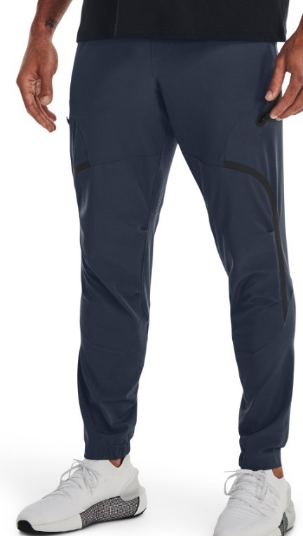 Under Armour Unstoppable Cargo Pants Men’s Small Blue Gray 1352026-044 NWT