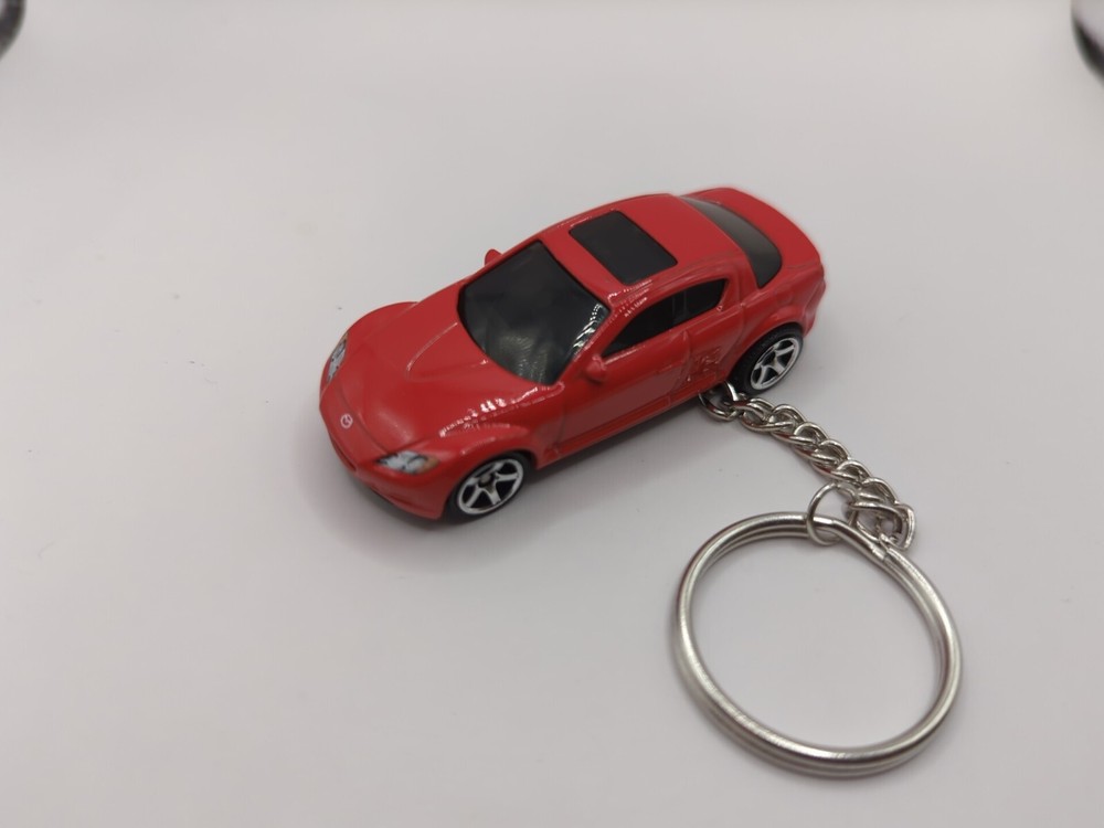 2004 mazda RX -8 Red Keychain Keyring Limited Edition Rare Brand New Hard To Fin