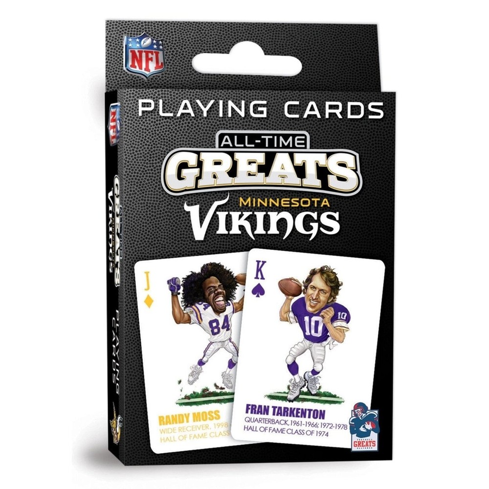 Minnesota Vikings Playing Cards 54 Deck Officially Licensed Nfl Team Cards