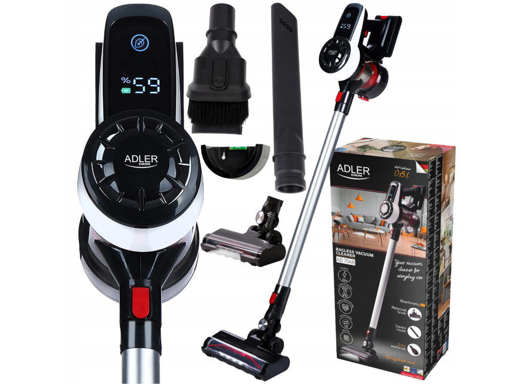 Powerful Lightweight Wireless Stick Vacuum with High Suction Cyclone Tech
