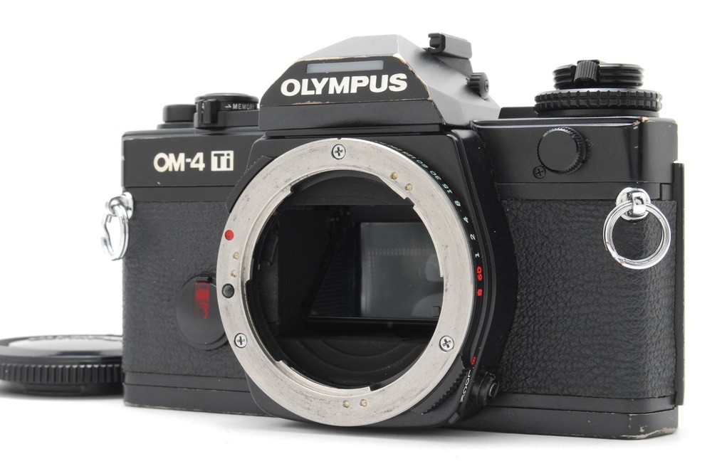 Olympus OM-4Ti Black 35mm SLR Film Camera Body [Near MINT] From JAPAN
