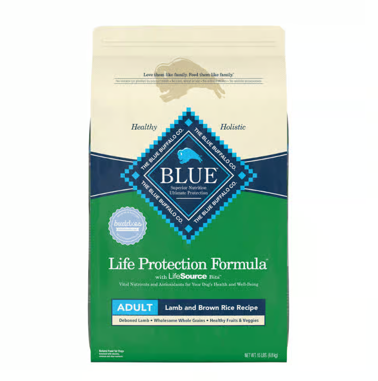 Blue Buffalo Life Protection Formula Adult Lamb & Brown Rice Recipe Dry Dog Food