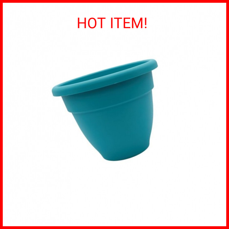 The HC Companies 6 Inch Caribbean Planter - Lightweight Indoor Outdoor Plastic P