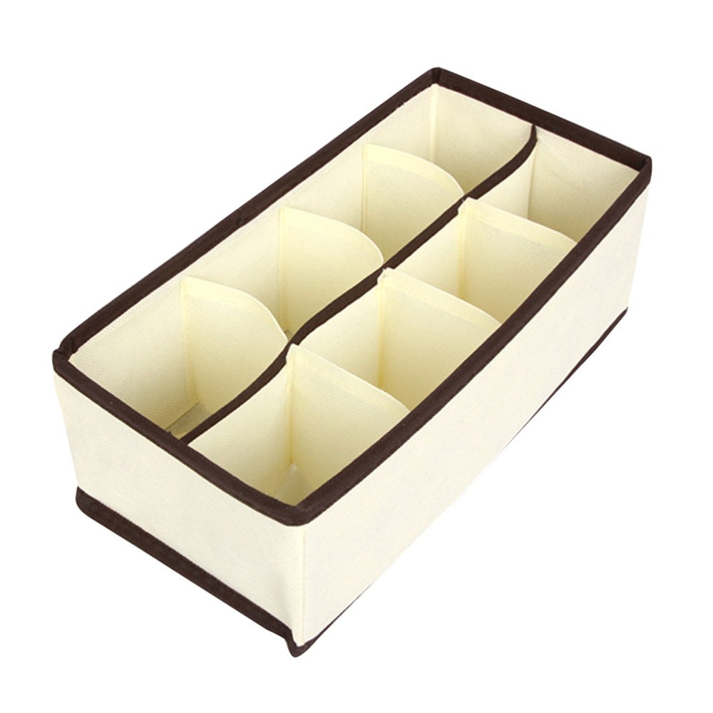 Underwear and Socks Organizer Box for Closet Drawer Storage