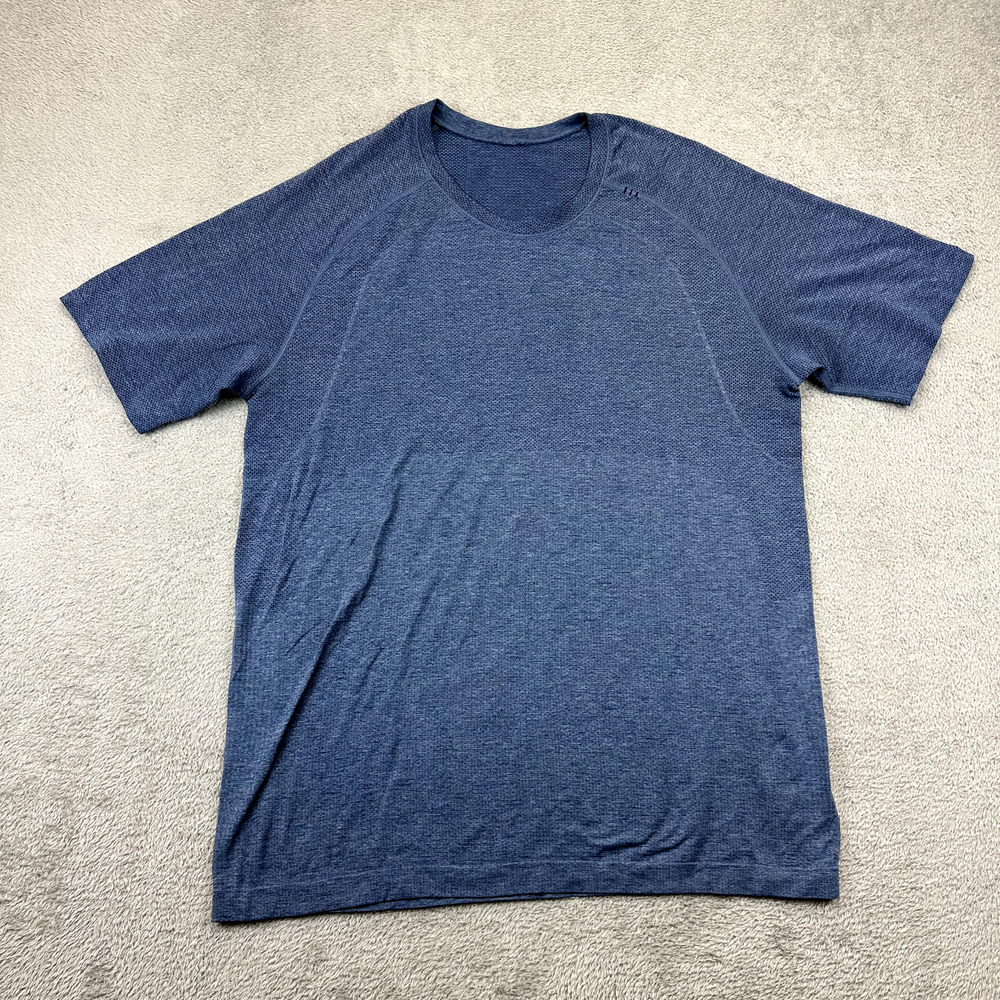 Lululemon Metal Vent Tech SS Running T-Shirt Men’s Heather Blue