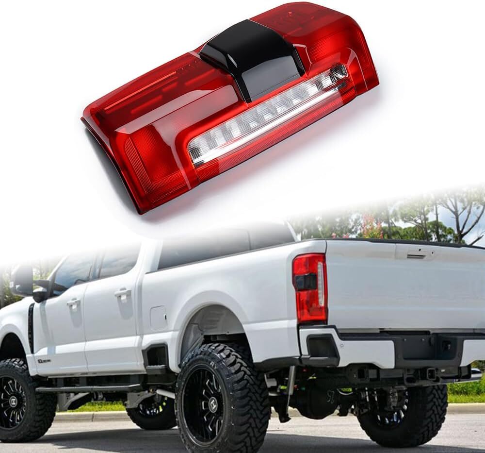 Tail Light PC3Z-13405-B For Ford Super Duty 2023-2024 Left Driver Side Lamp LED