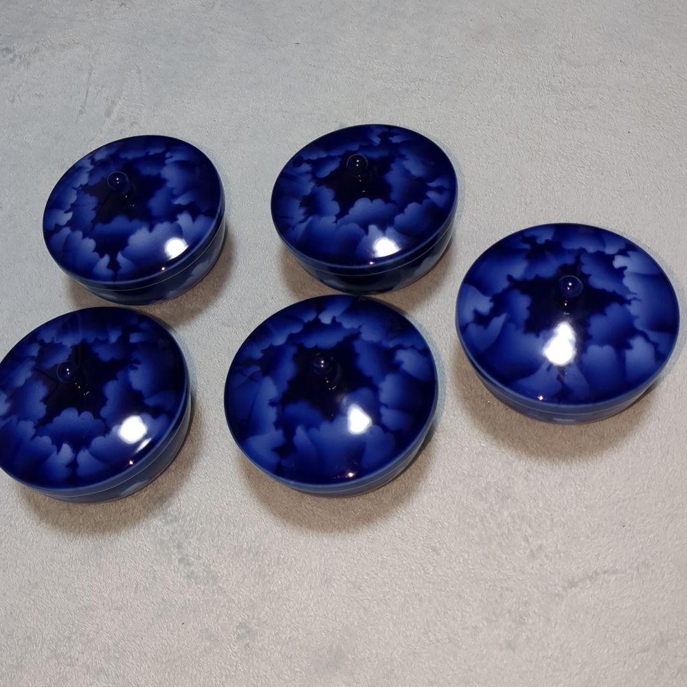 Fukagawa Seiji Peony Tea Cup 5 pieces