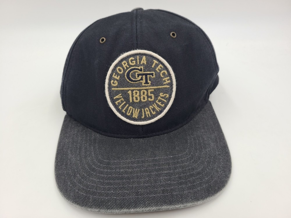 Georgia Tech Yellow Jackets Zephyr Snapback Hat Cap Men Women NCAA Blue Black