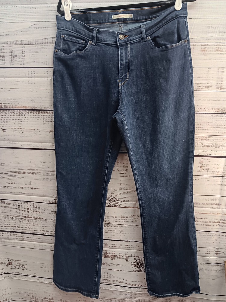 Levi's Jeans Womens 31 Blue Classic Boot Cut Mid Rise Medium Wash Denim