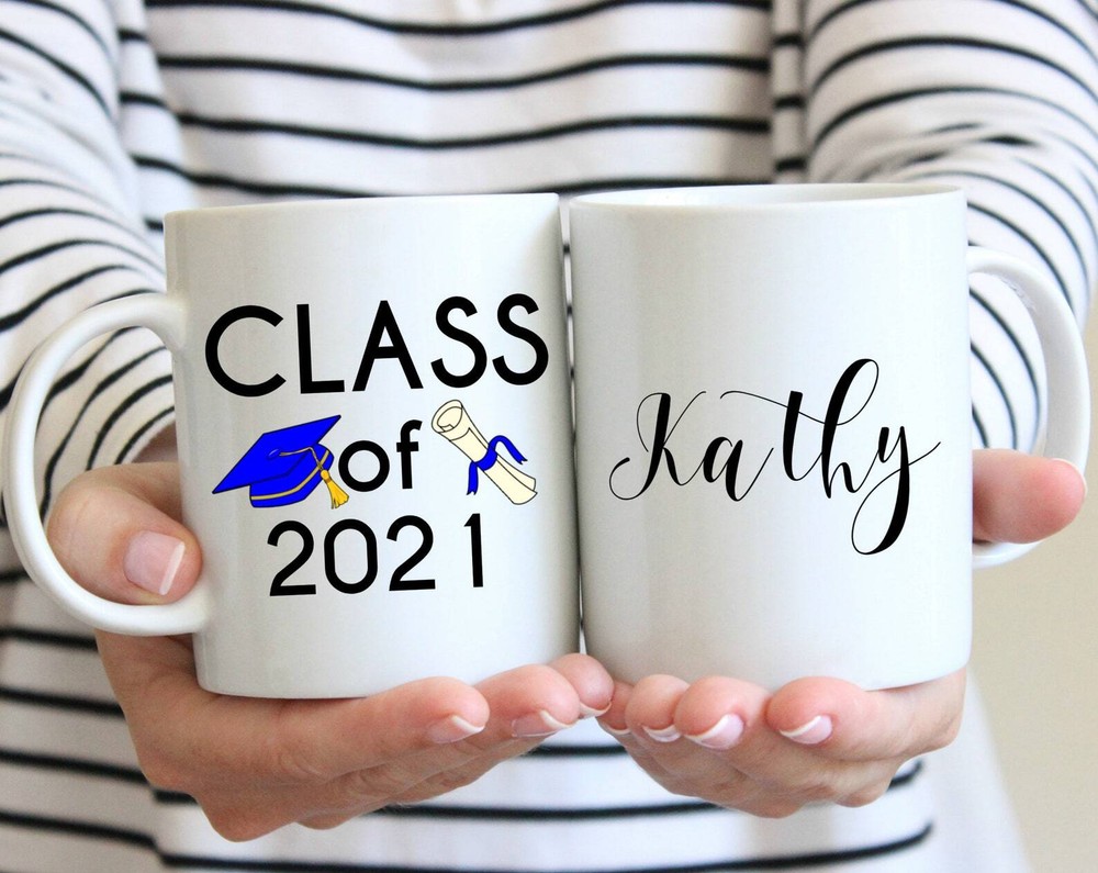 Class Of 2020 Mug With Name Personalized Graduation Gift For Her Graduation Mug