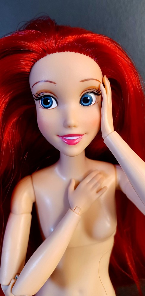 Made To Move Hybrid Disney Princess Ariel Long Red Hair Clean OOAK