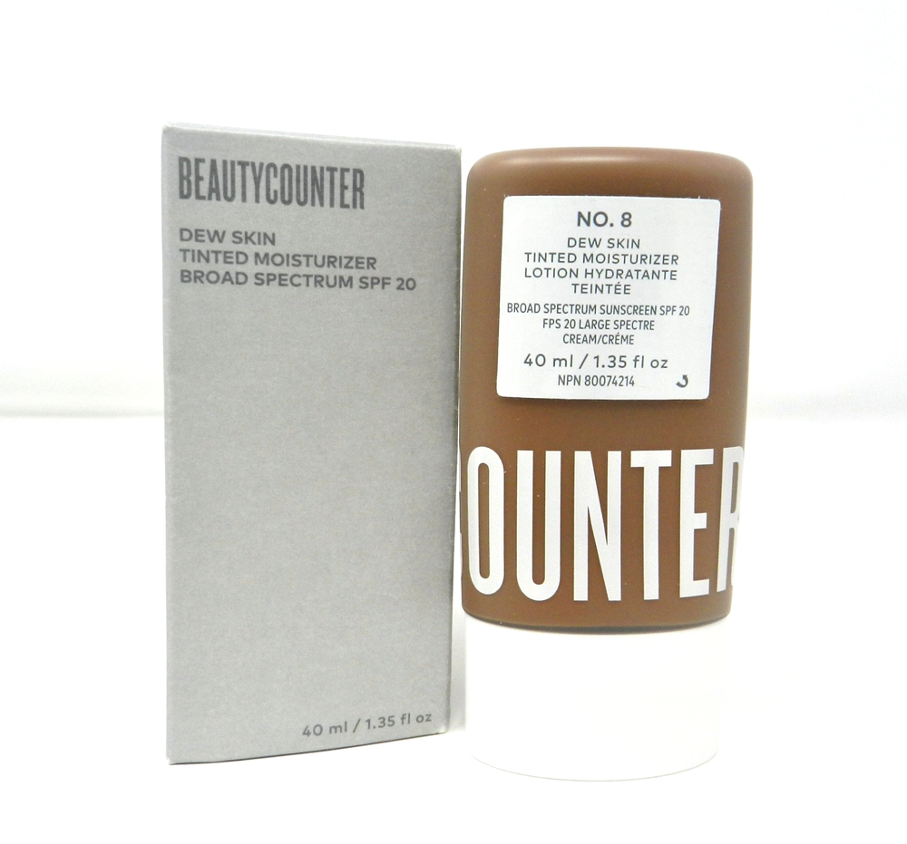 BeautyCounter Dew Skin Tinted Moisturizer No 5 Full Size 1.35 fl oz READ