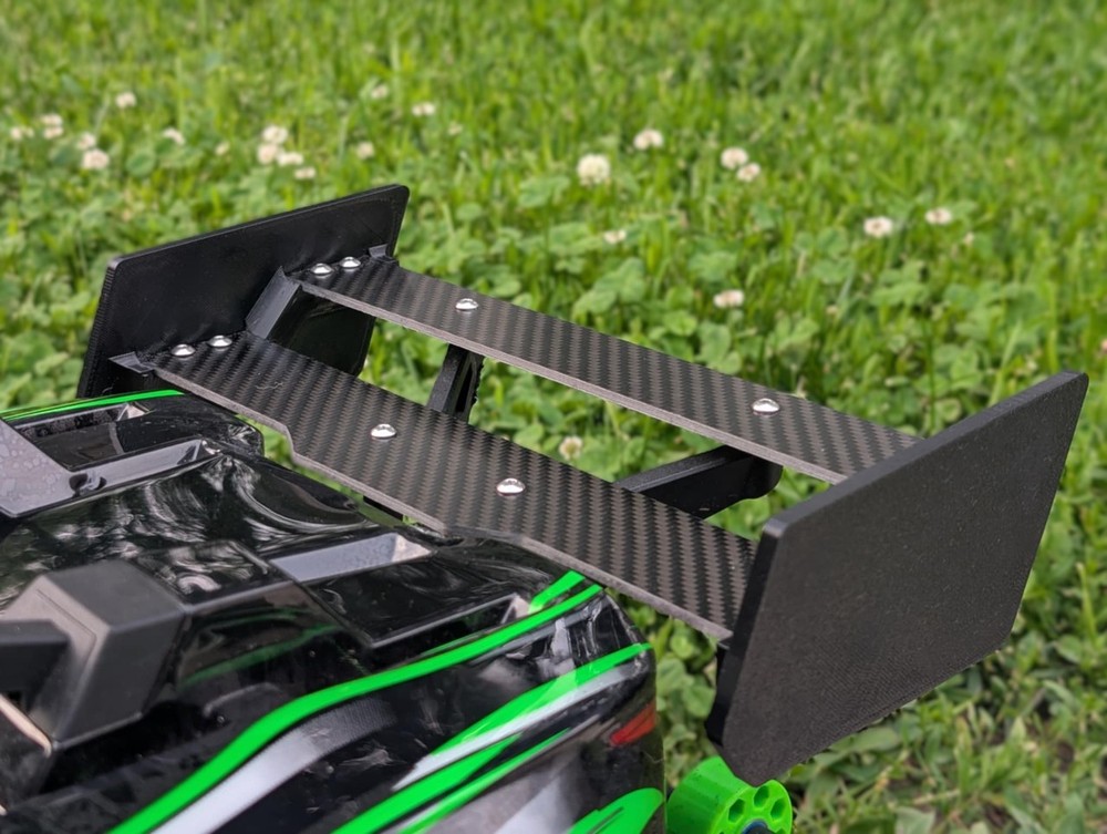 Carbon Fiber Wing - Compatible w/ Traxxas XRT