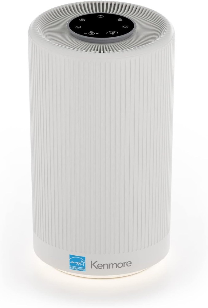 Kenmore PM1005 Air Purifier with H13 True HEPA Filter, 850 Sq.Foot, White