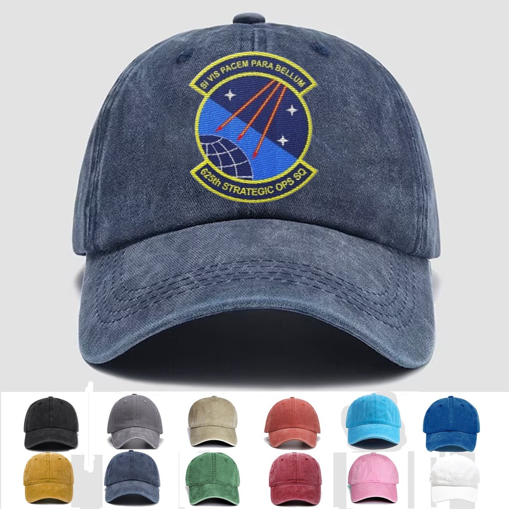 Custom Embroidered Hat 625th Strategic Operations Squadron, Veteran Cap, Gift