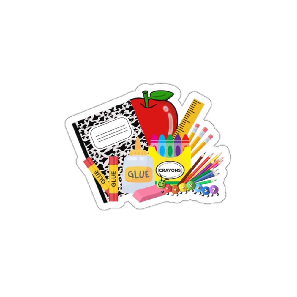 Back To School Die-Cut Stickers-image