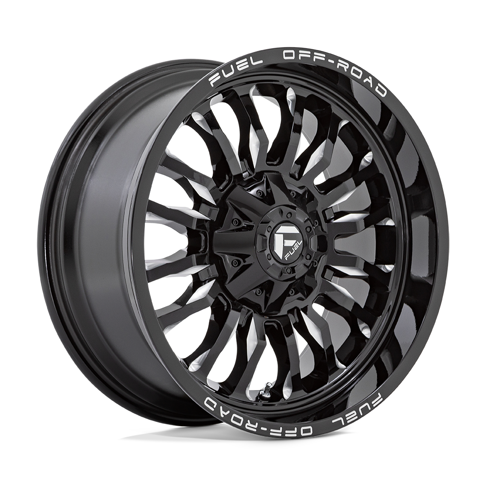 FUELARC D795 20X9 6X135/5.5 G-BLK-MILL 01MM