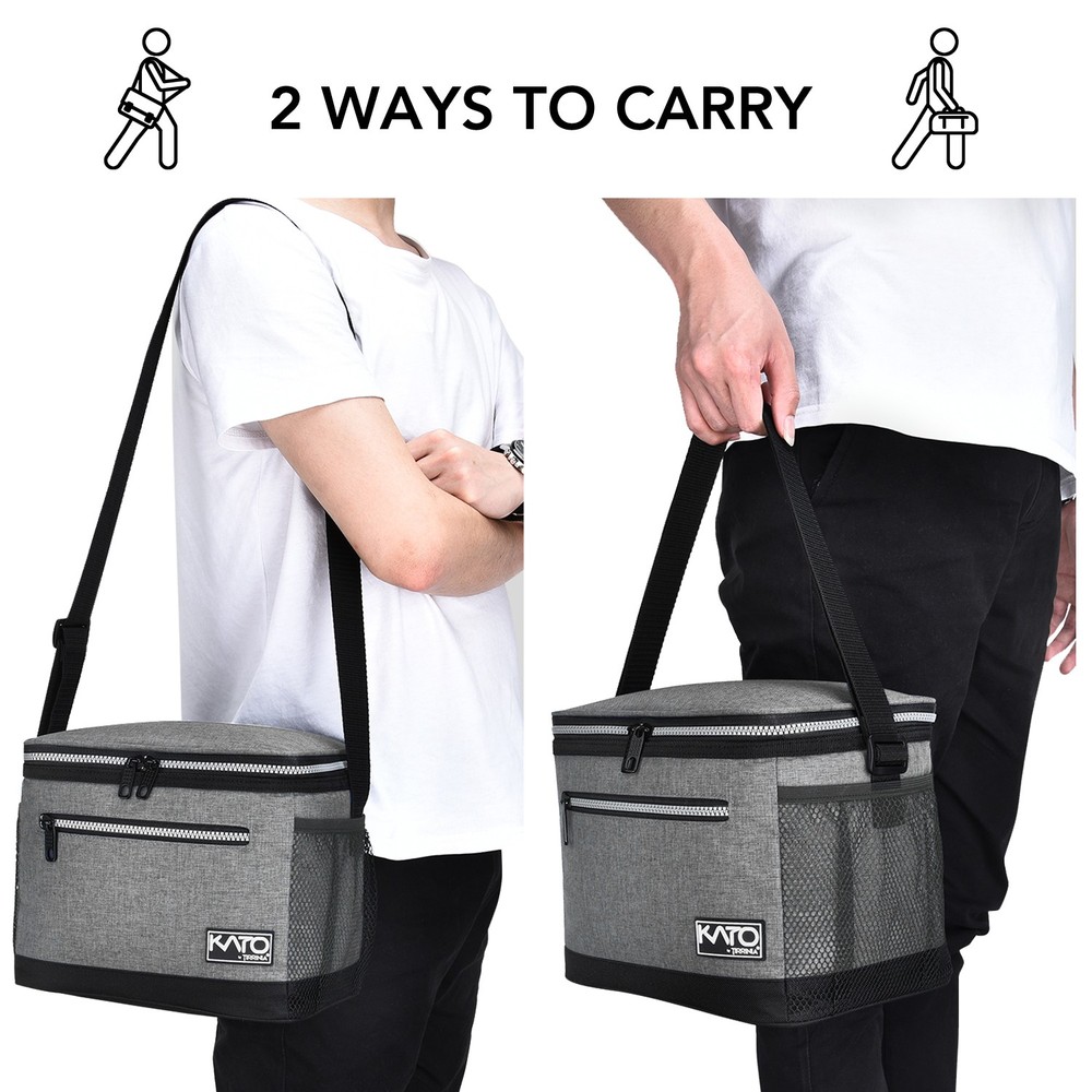 SCHOOL Insulated Lunch Cooler Bag Tote Box Work Picnic for Women Men Kids