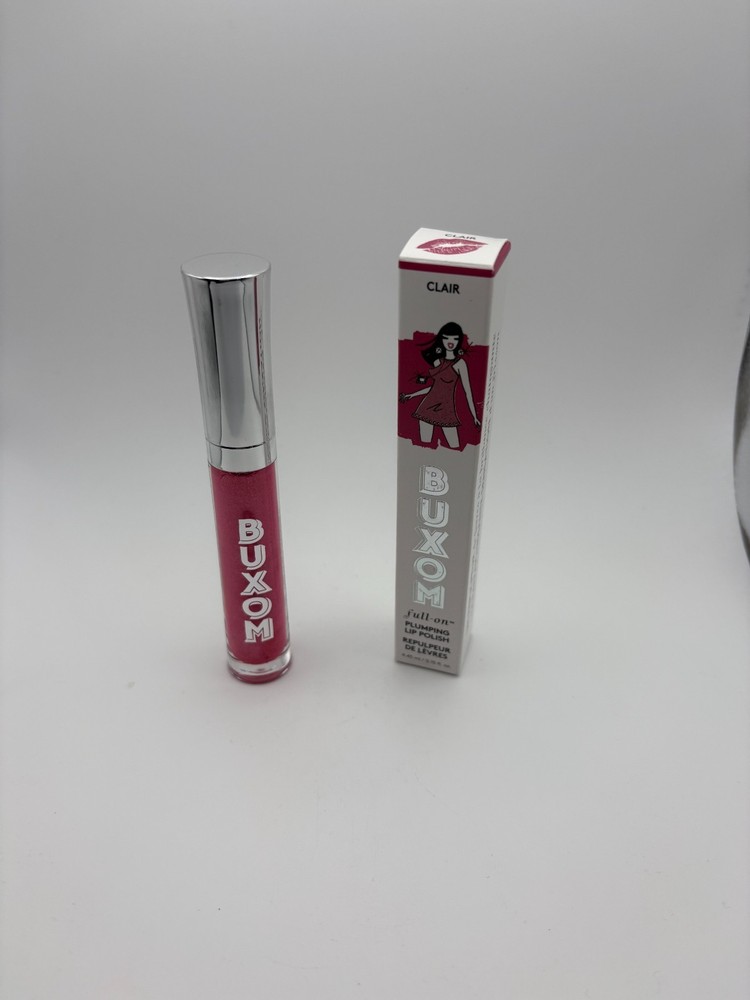 BUXOM Full Size Plumping Lip Polish in Clair .15 oz