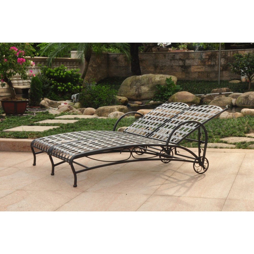 Santa Fe Adjustable Multi-position Outdoor Chaise Lounge