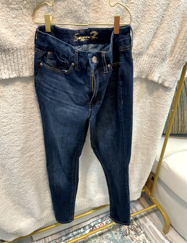 Seven7 High Rise Tummyless Skinny Jeans for Women Size 10