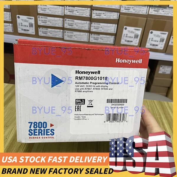 Brand New Honeywell RM7800G1018 CE TUV UL508 CSA Free Shipping